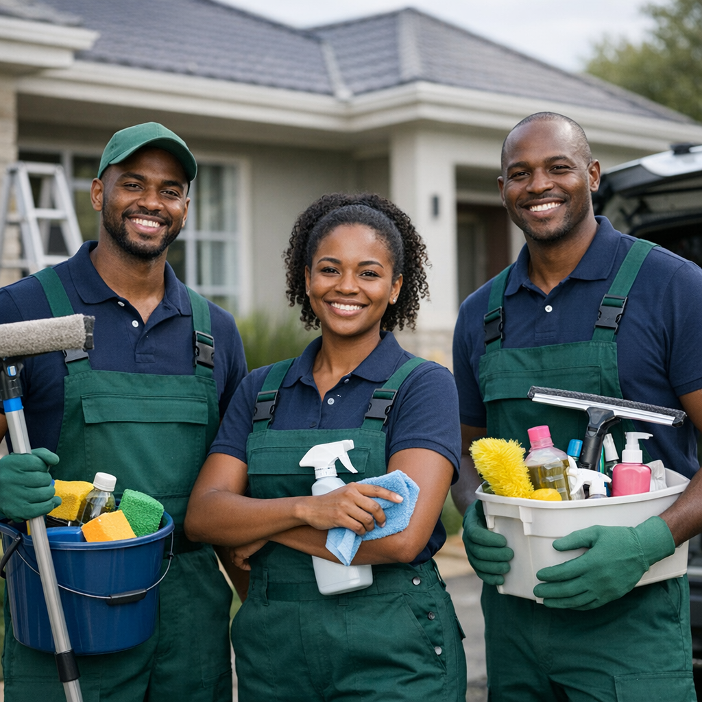 Our professional cleaning team